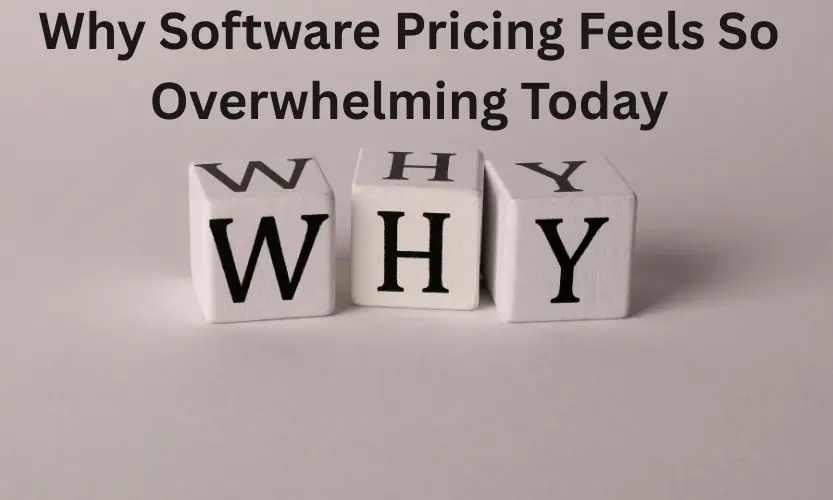 Why Software Pricing Feels So Overwhelming Today